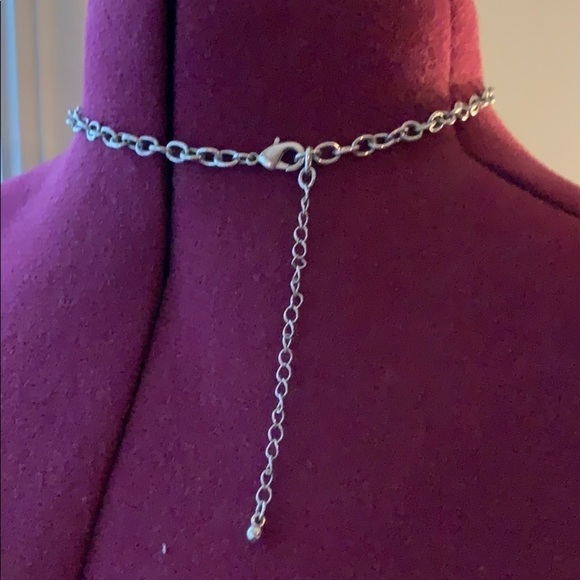 Navy bubble necklace - Picture 4 of 4